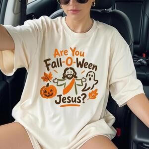Are You Fall O Ween Jesus Funny Christian Halloween T Shirt
